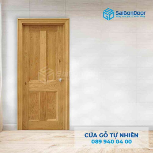 Cửa Gỗ Tự Nhiên 4A soi