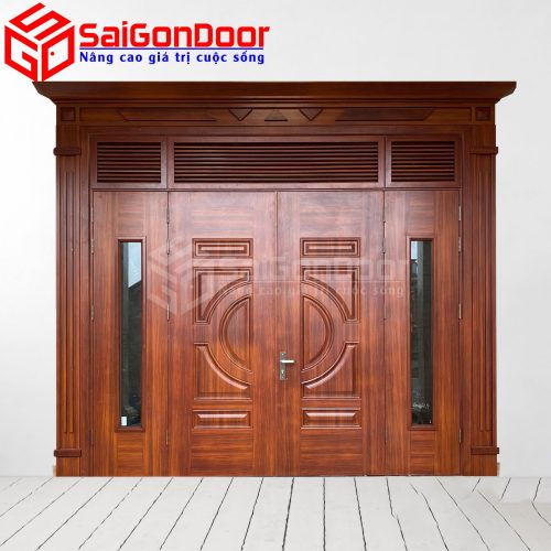 Cửa Thép Vân Gỗ SGD-KM.TVG-4C.36n.